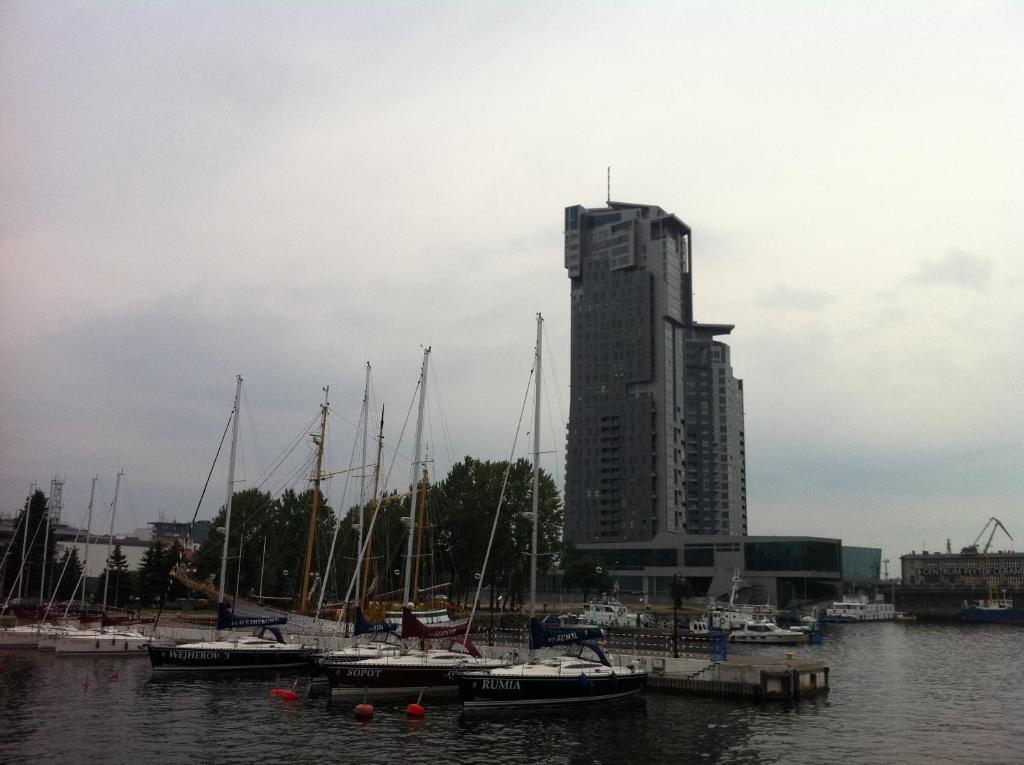 Apartamento Sea Towers Gdynia Exterior foto
