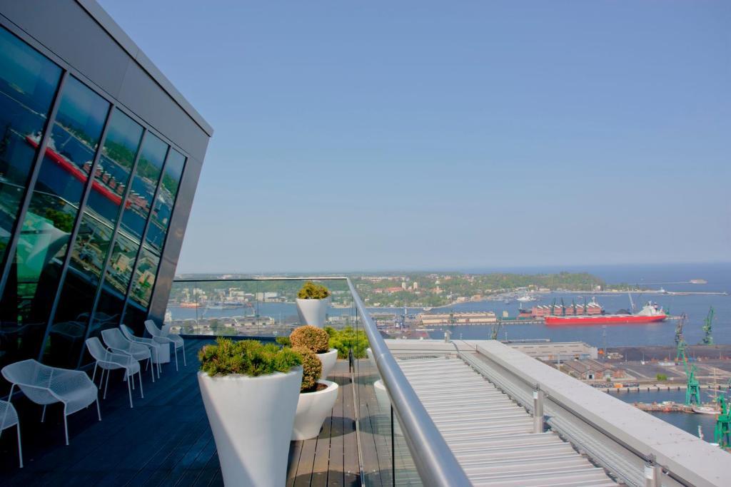Apartamento Sea Towers Gdynia Exterior foto