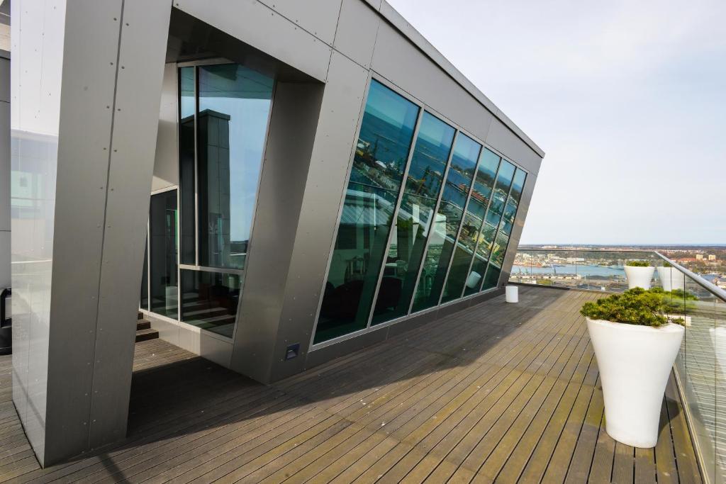 Apartamento Sea Towers Gdynia Habitación foto